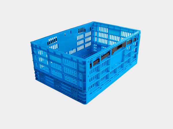 軒盛塑業600-250塑料折疊周轉筐