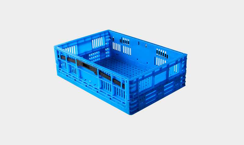 軒盛塑業600-180塑料折疊周轉筐