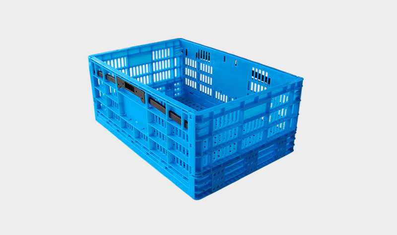 軒盛塑業600-250塑料折疊周轉筐