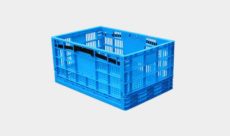 軒盛塑業600-290塑料折疊周轉筐