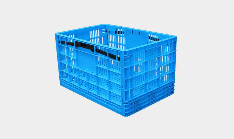 軒盛塑業600-340塑料折疊周轉筐