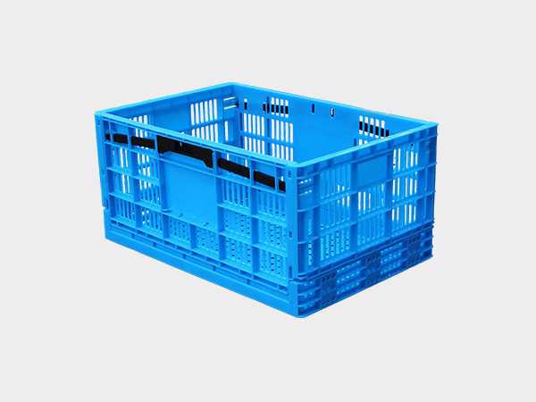 軒盛塑業600-290塑料折疊周轉筐