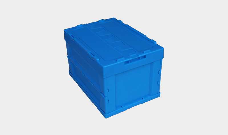 軒盛塑業530-330塑料內倒式折疊周轉箱