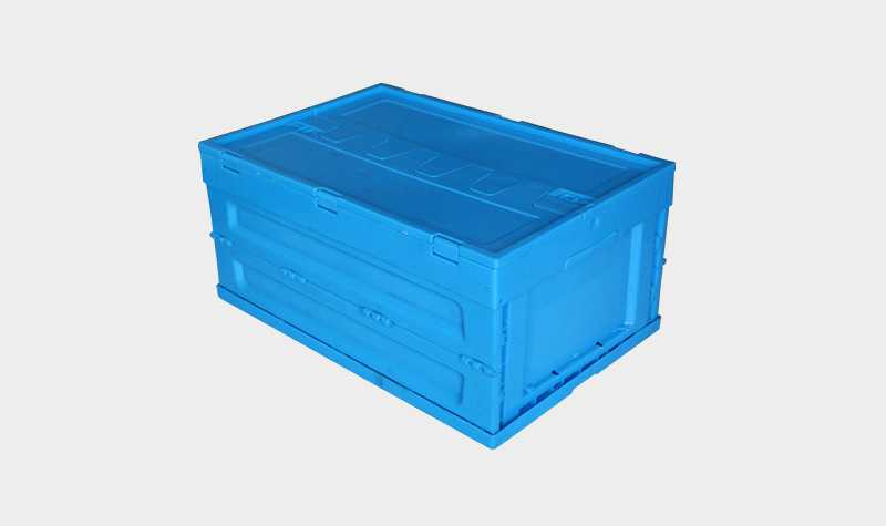 軒盛塑業530-240塑料內倒式折疊周轉箱