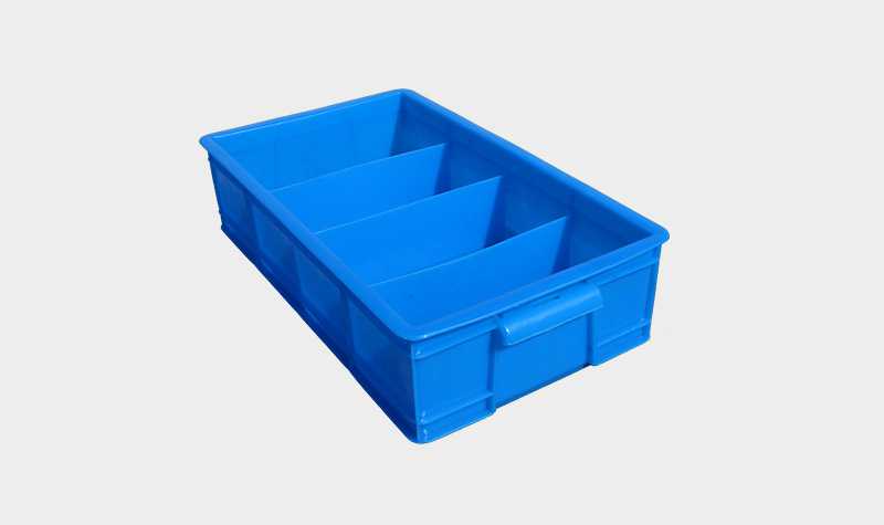 軒盛塑業四格塑料加厚周轉箱