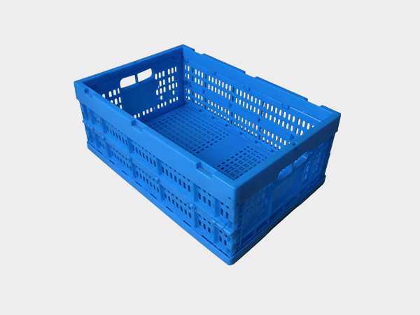 軒盛塑業600-240塑料內倒式折疊周轉筐