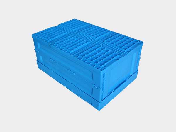 軒盛塑業530-240塑料內倒式折疊周轉箱