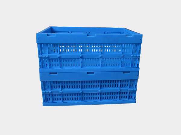 軒盛塑業600-240塑料內倒式折疊周轉筐