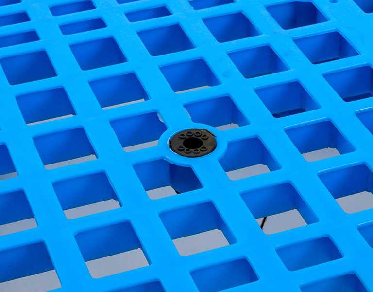 軒盛塑業1208網格大九腳塑料托盤