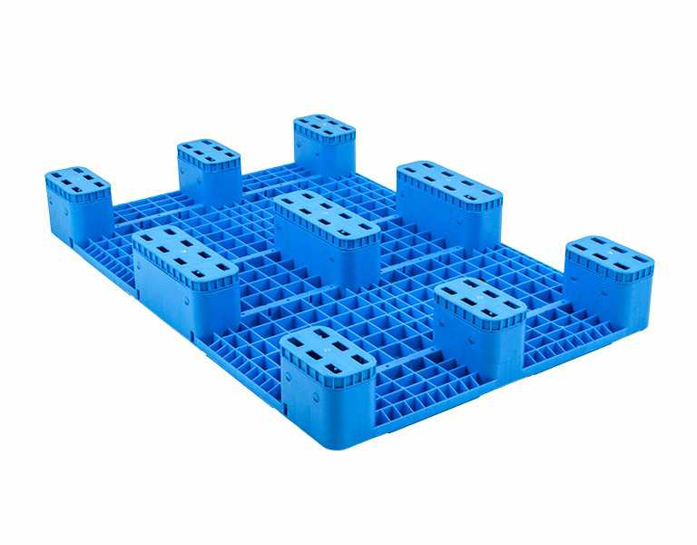 軒盛塑業1208平板九腳塑料托盤
