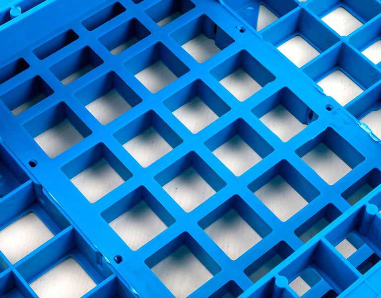 軒盛塑業1210網格川字重型塑料托盤