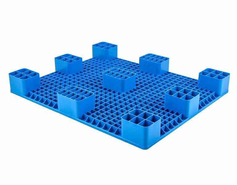 軒盛塑業1210平板九腳塑料托盤