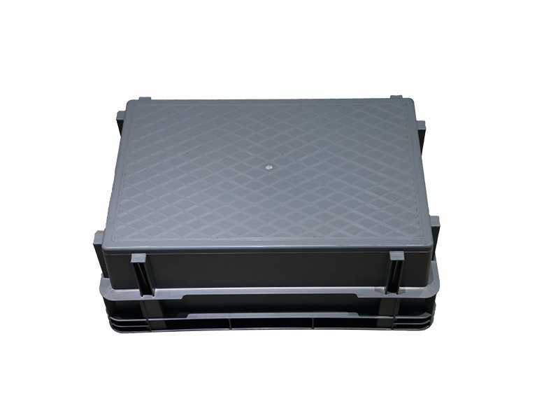 軒盛塑業600-230錯位塑料物流箱