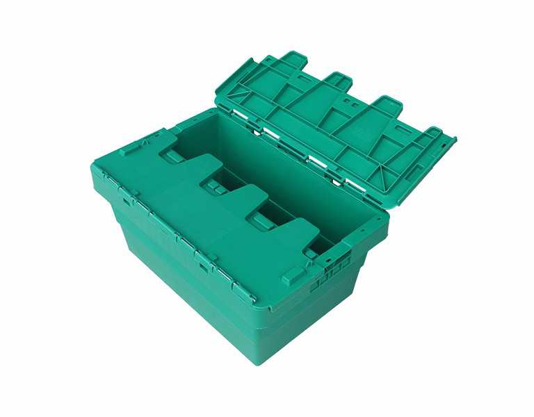 軒盛塑業500-225斜插式塑料物流箱