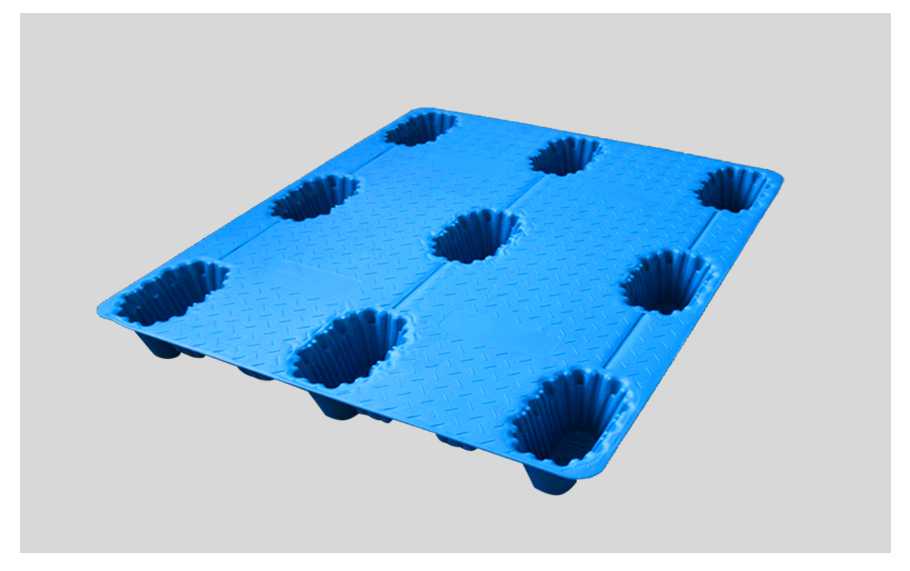 軒盛塑業1010九腳吹塑托盤