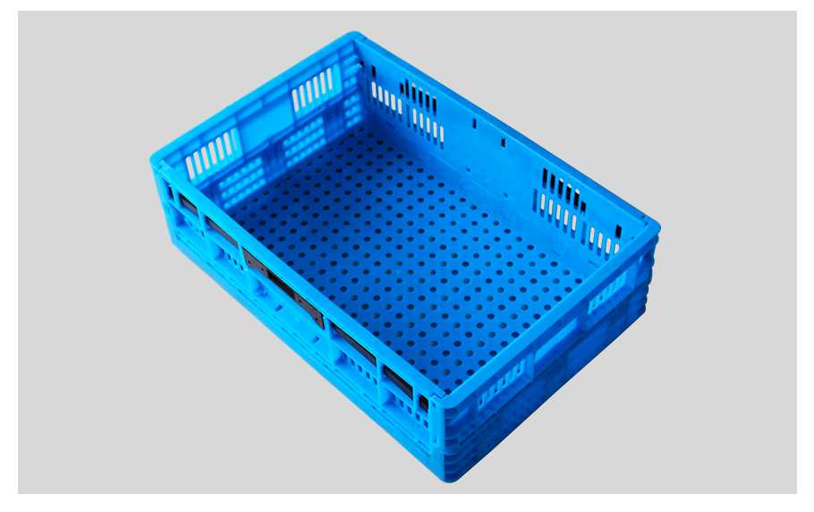 軒盛塑業600-180塑料折疊周轉筐