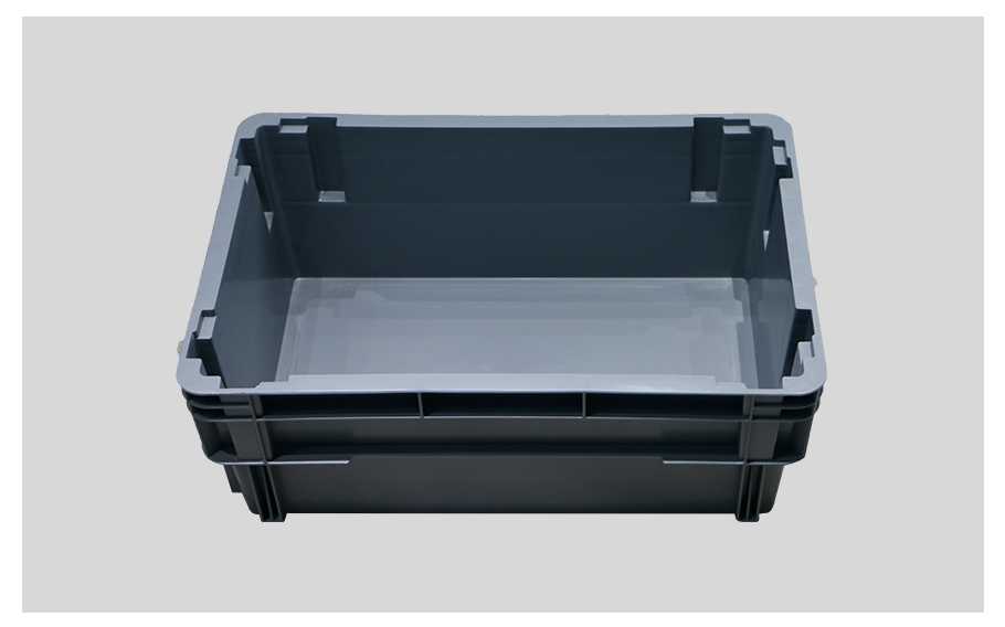 軒盛塑業600-230錯位塑料物流箱