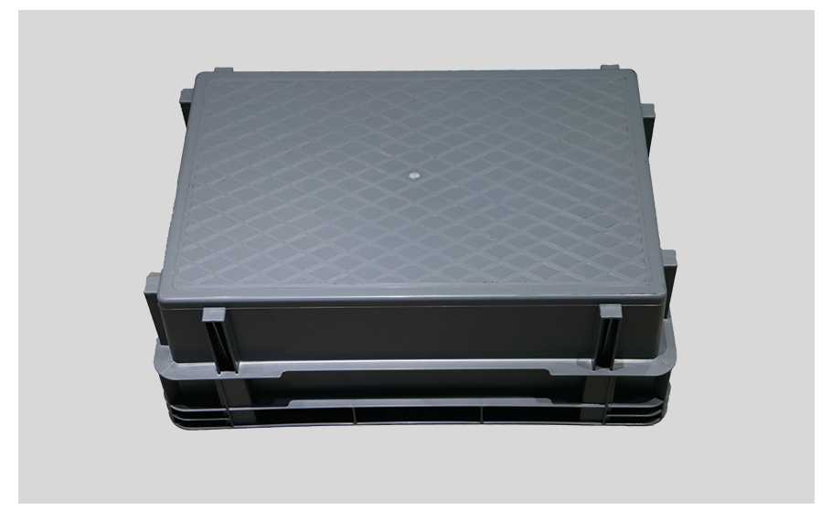 軒盛塑業600-230錯位塑料物流箱