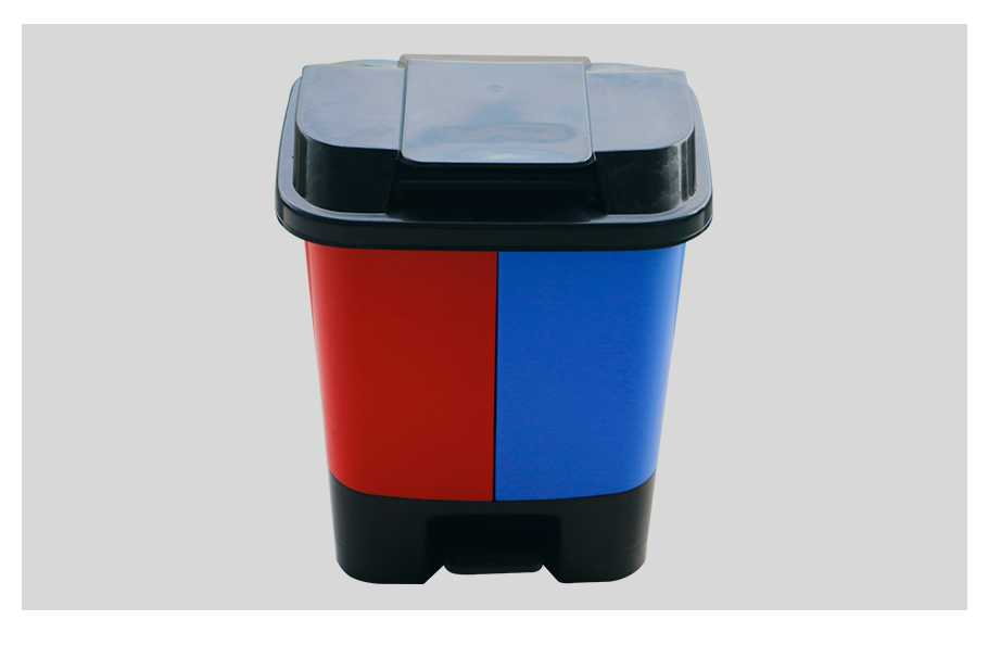 軒盛塑業40L塑料垃圾桶雙桶